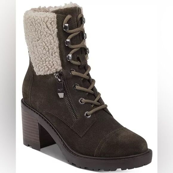 Marc Fisher Shoes - Marc Fisher Lansly Lace-Up Booties NEVER WORN - NEW IN BOX